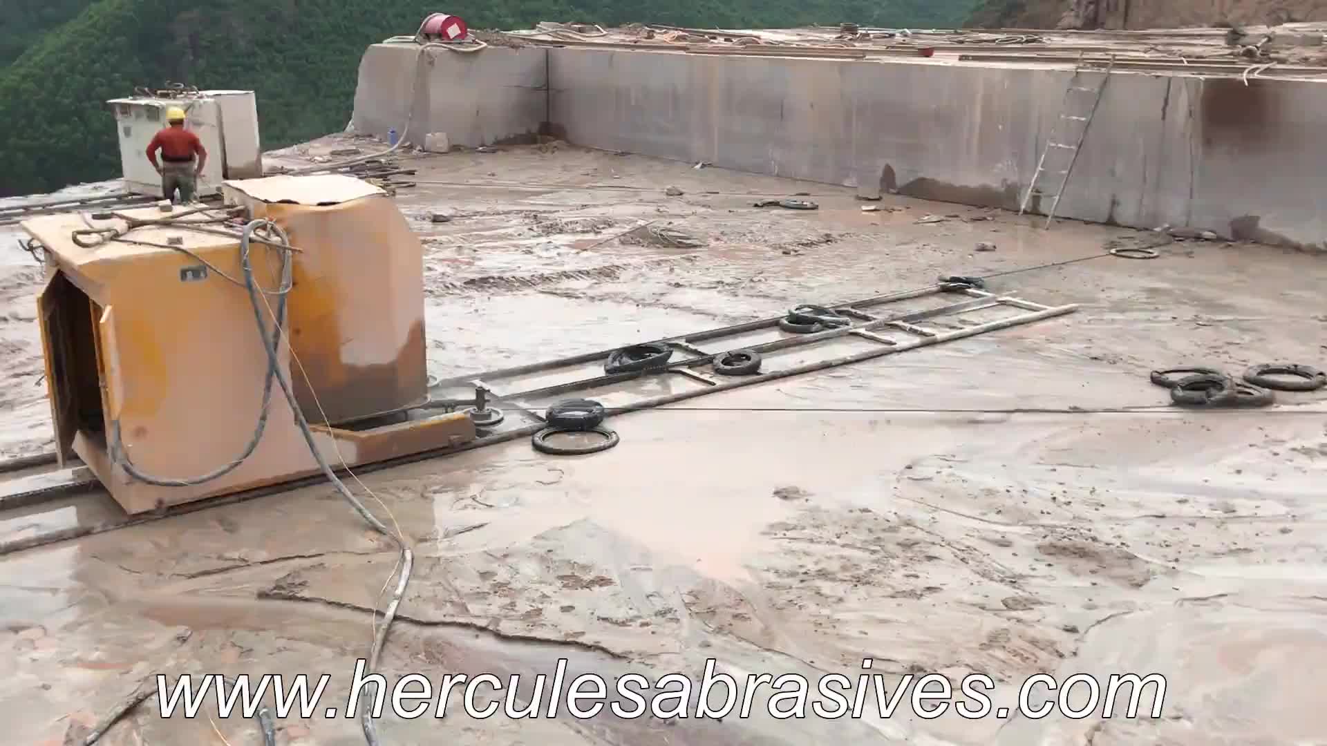 QCSJ-45 diamond wire saw machine for quarry