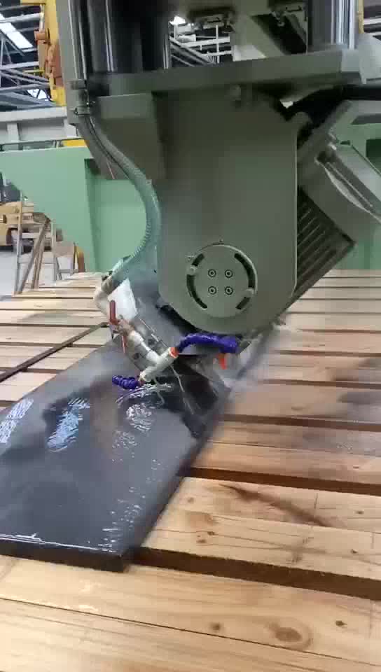 Frt-350 Inregrated Bridge Cutting Machine with 45 degree titting cut