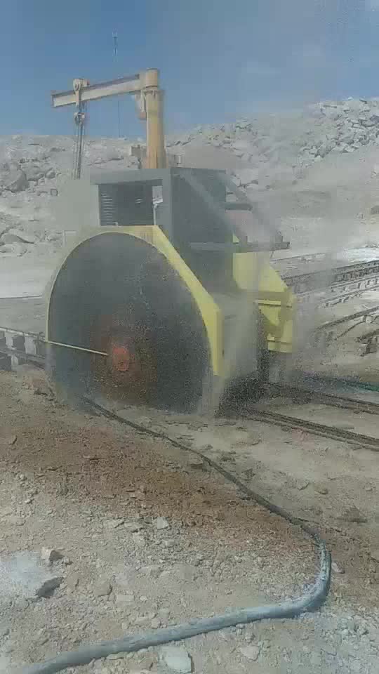 Double blade mining machine