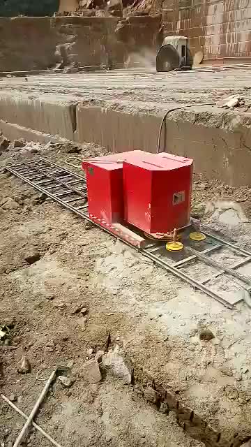 Wire saw machine for Granite/marble quarry 37kw/45kw/55kw