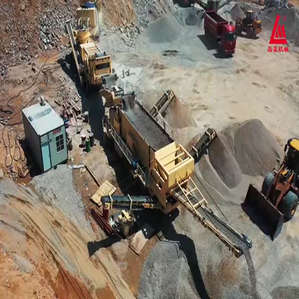Mobile cone crusher 