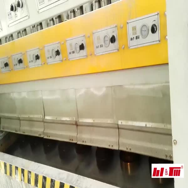 Bush Hammering Machine Auto Polish Litchi Surface