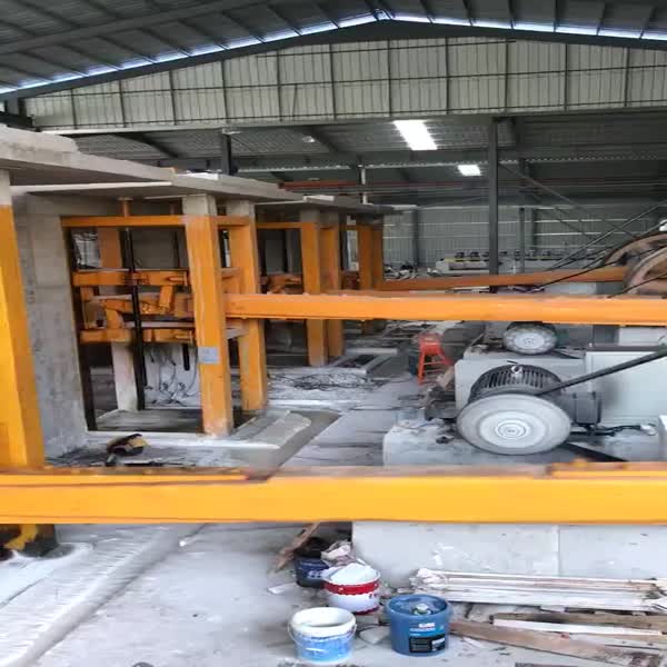 Multi Blade-Diamon Gang Saw Block Cutting Machine