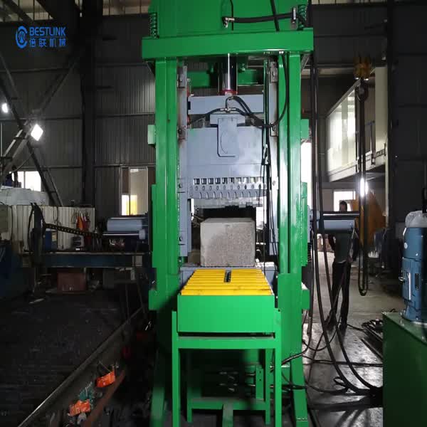 Saw-Cut Face Stone Splitting Machine