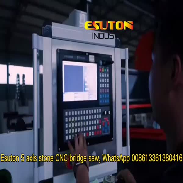 5 Axis Automatic Stone Bridge Saw, CNC Bridge Cutting Machine