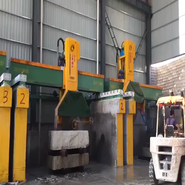 QSDQ-2500 Multi-blade hydraulic block cutting machine