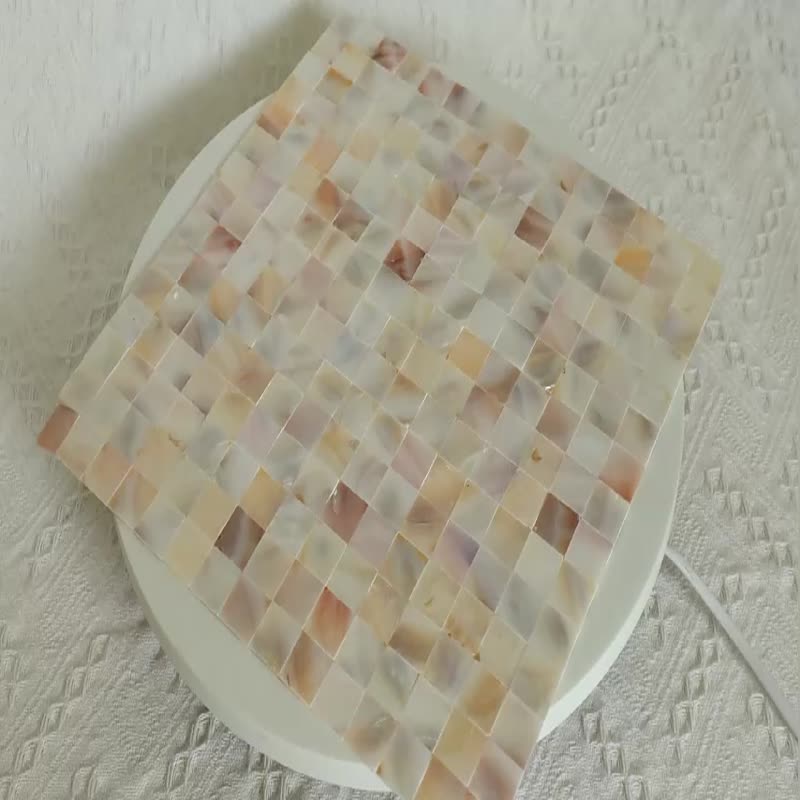 Self-Adhesive Tile Backsplash Sticker Natural Mother Of Peal