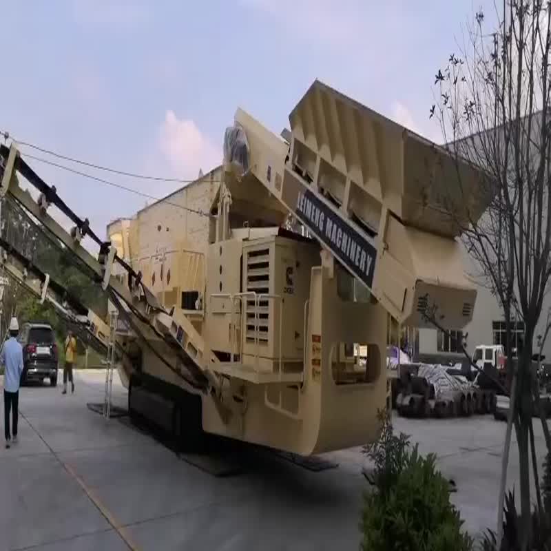 Mobile Vibrating Screen Station 