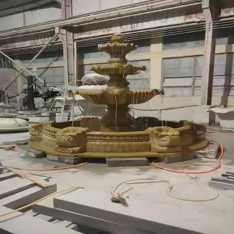 granite water features g682 sculptured garden fountain