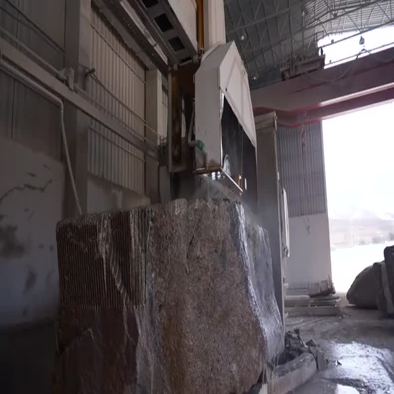 WANLONG QSQ-2200/2500/3000 Multi-Blade Block Cutting Machine