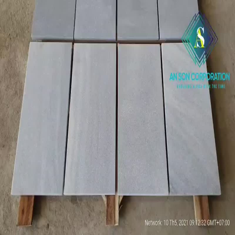 On Sales Dark Grey Sandblasted Marble