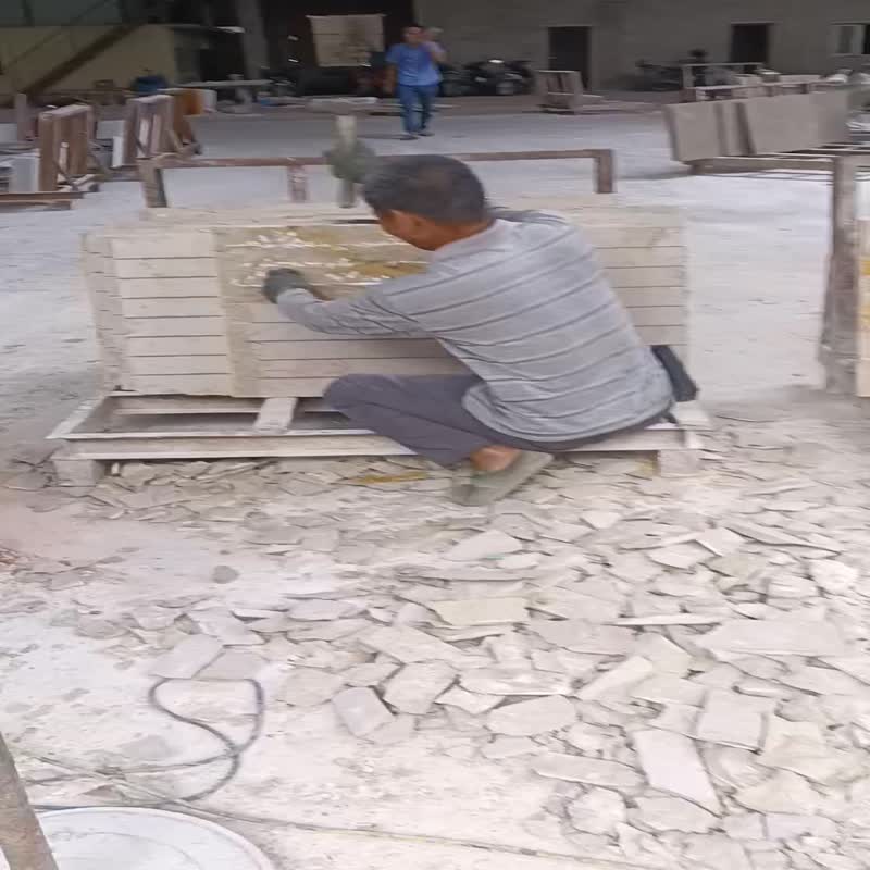 Split Wall Stone White Limestone Split Outdoor Wall Cladding