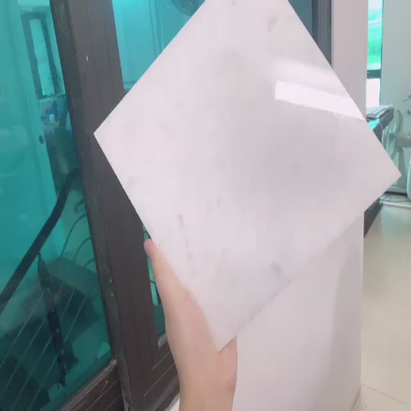 Vietnam Opal White Marble Slab