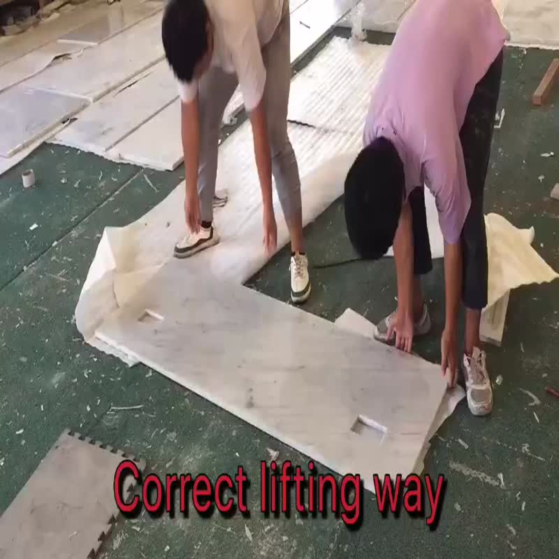 Carrara White Marble Vanity Top Bathroom Top