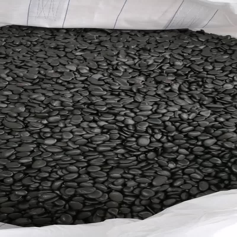 Landscaping Pebbles Stones Black Gravel Pebble Stone