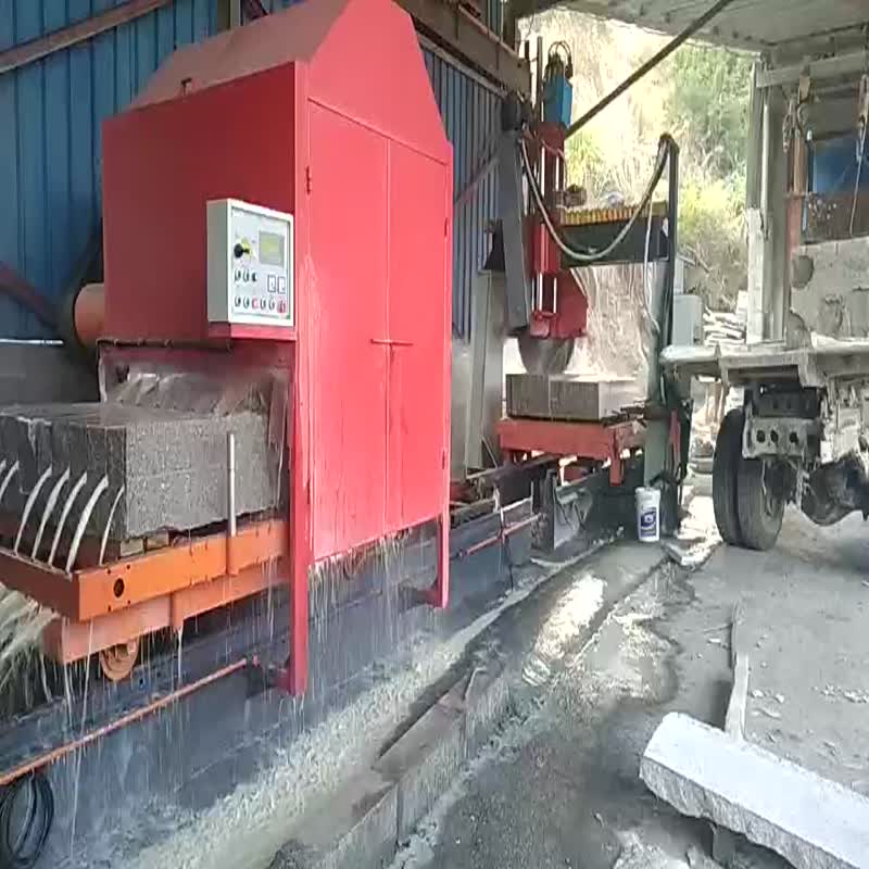 Curb Stone Auto Processing Line