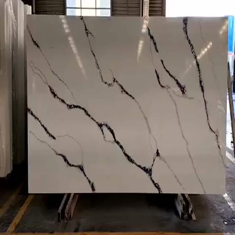 Brand New Snow White Quartz Stone Slabs