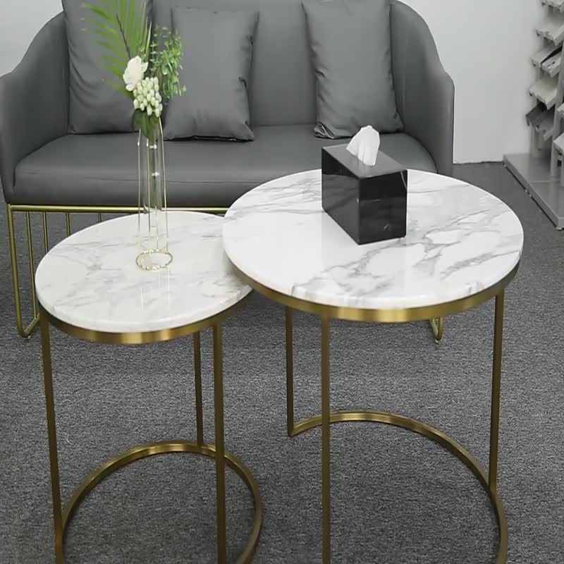 Calacatta Gold Marble Tile For Prefab Kitchen Countertops