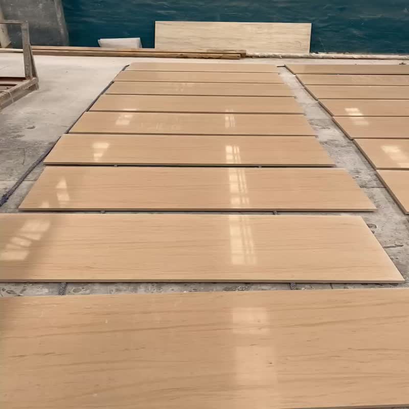Moca Cream Limestone Slab Tile
