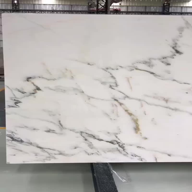 China Polished Orental White Marble Slabs For Wall Tiles