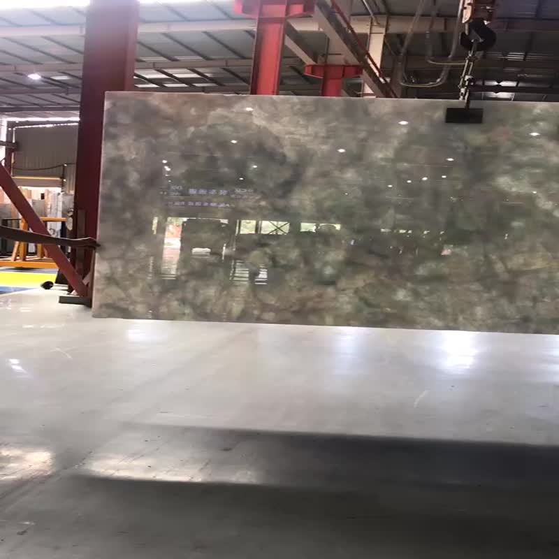 High Quality Polished White Ice Onyx Slab