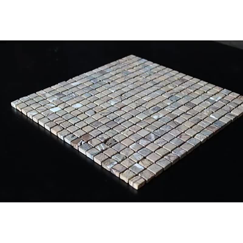 American Style Natural Square Brick Stone Mosaics Tiles