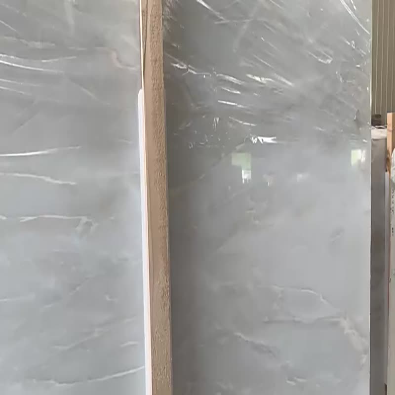 China Cary Ice Jade Marble Nature Stone Slabs&Tiles Polished