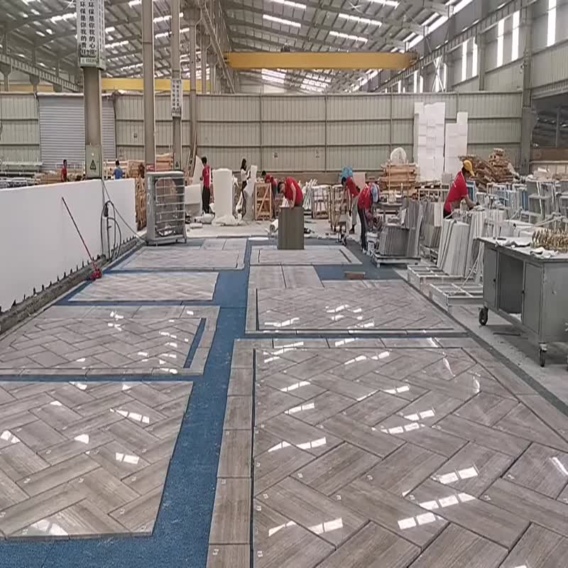China Factory Polished Starry Grey Marble Slabs