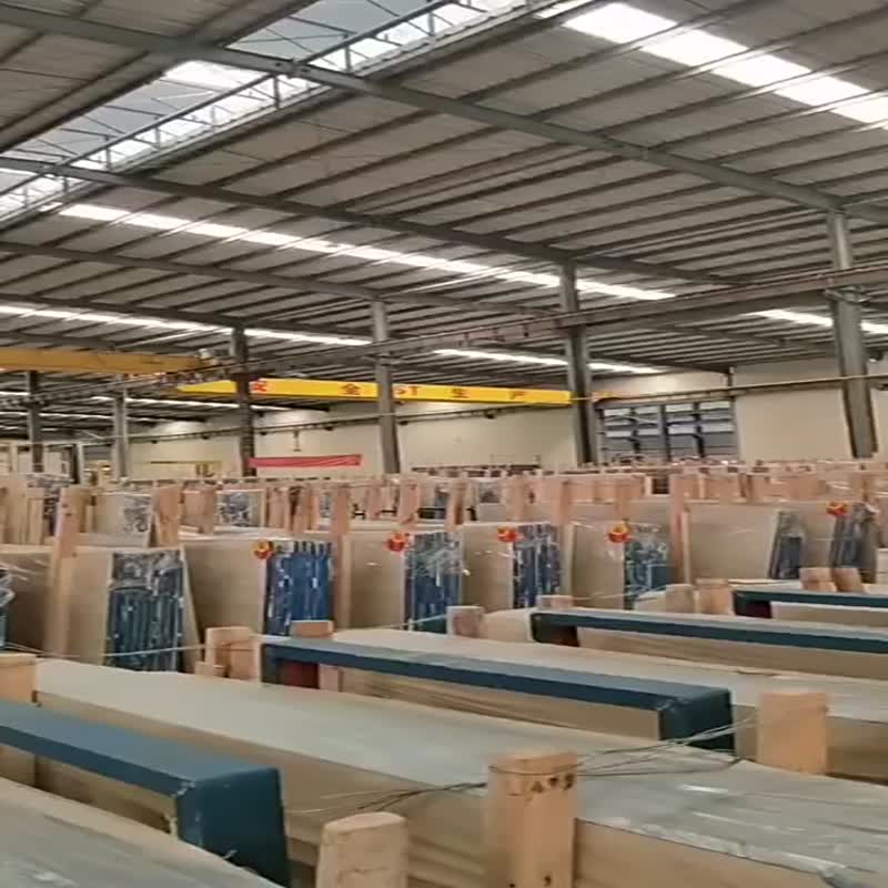Chinese Natural Polished Stone Beige Marble Big Slab