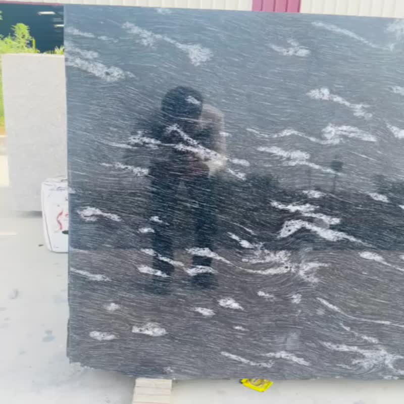 Fish Black Granite Tiles & Slabs
