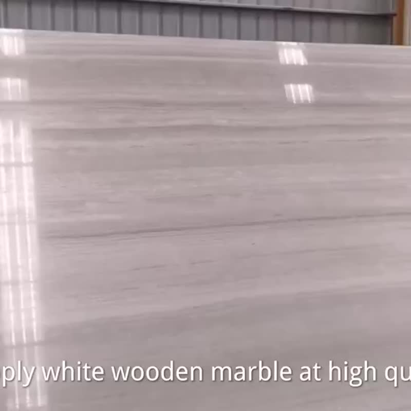 Brown Obama Wood Graining Marble Slabs Tiles
