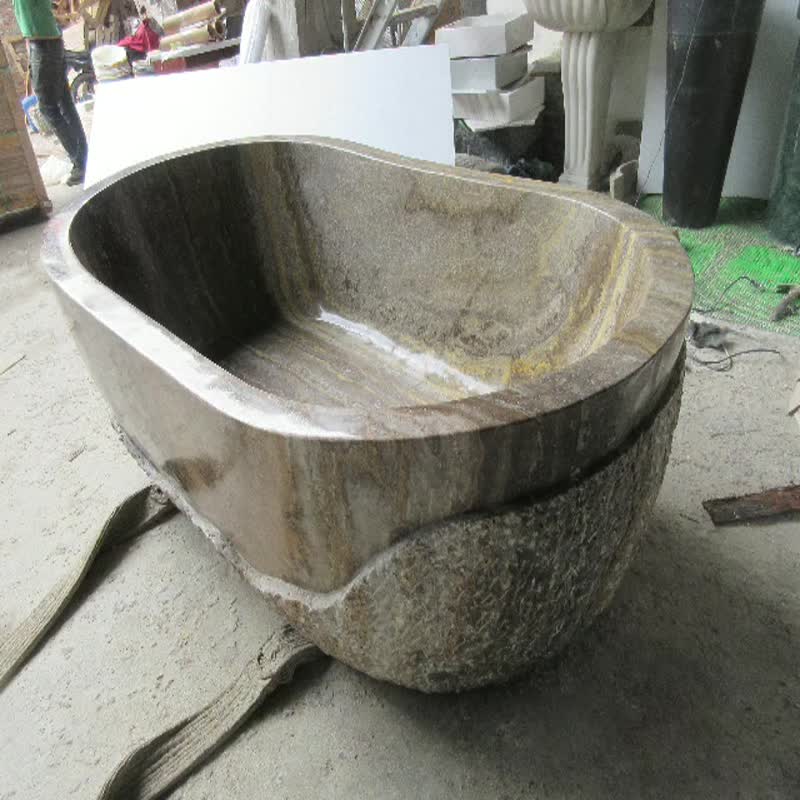Cheap Price Custom Freestanding Marble Stone Bath Tubs