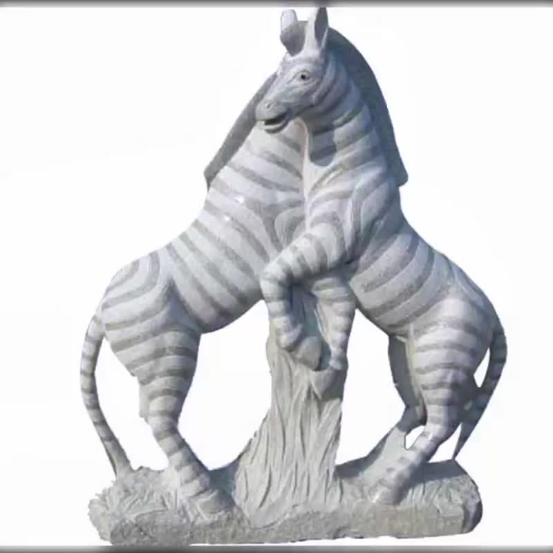 Customized Designs Sunset Red Marble Life Size Lion Statue