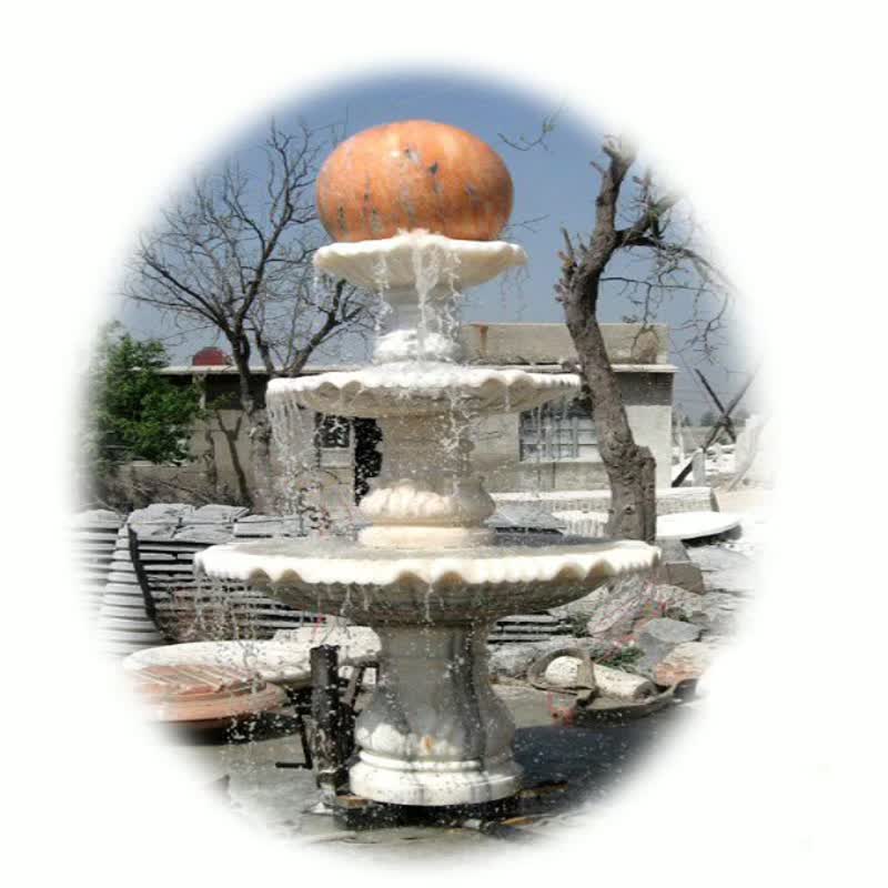 Fountain Sphere Balls Rolling,Red Granite Water Fountains