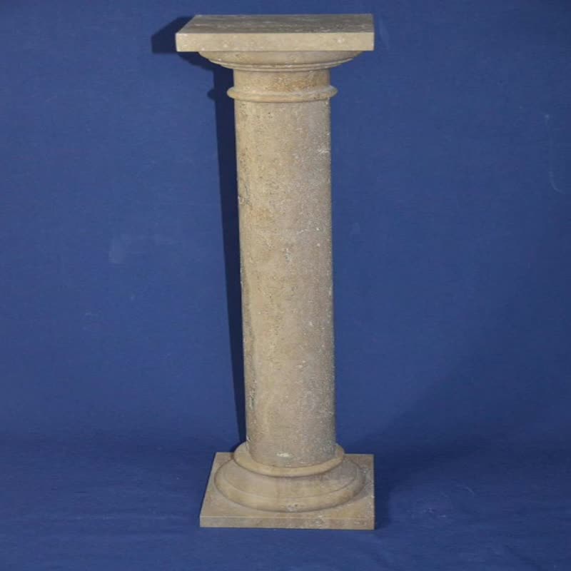 Marble Columns Decorative Round Greek Marble Columns Design