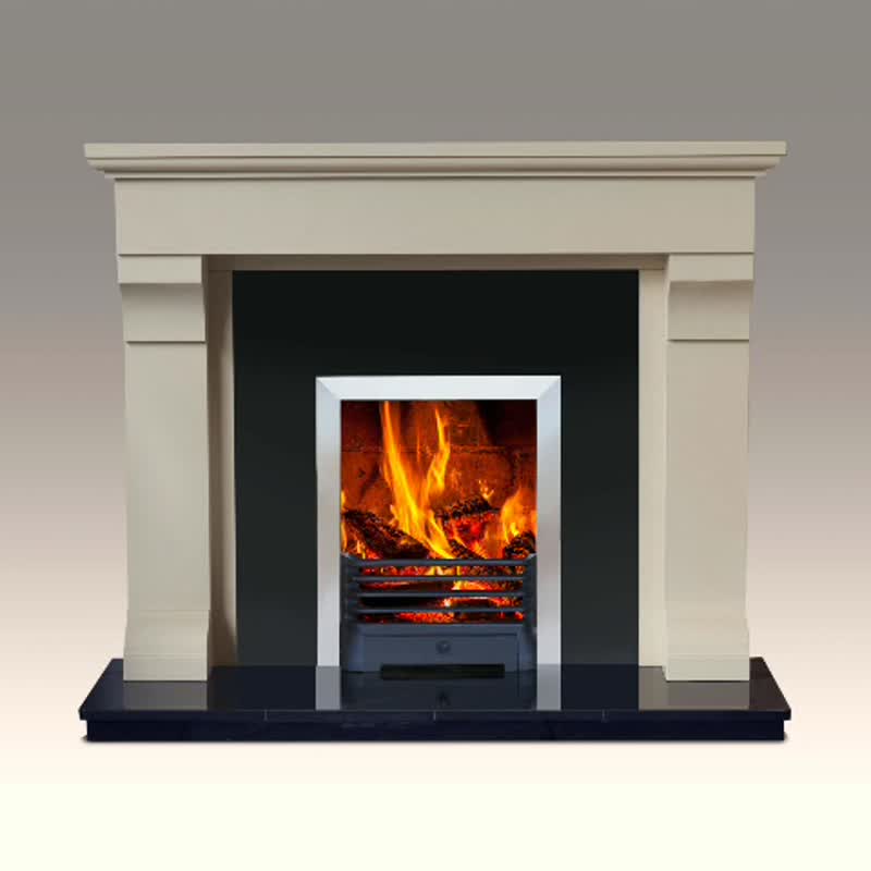 Marble Fireplace Surround And Fireplace Mantels For Decor