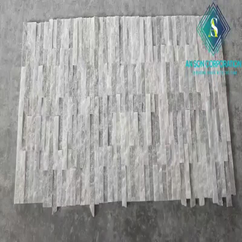 Grey Marble Combination Wall Panel For Wall Design