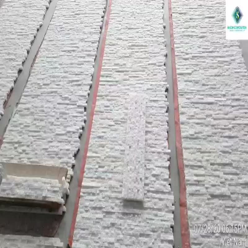 White Marble Stone Veneer For Wall Cladding