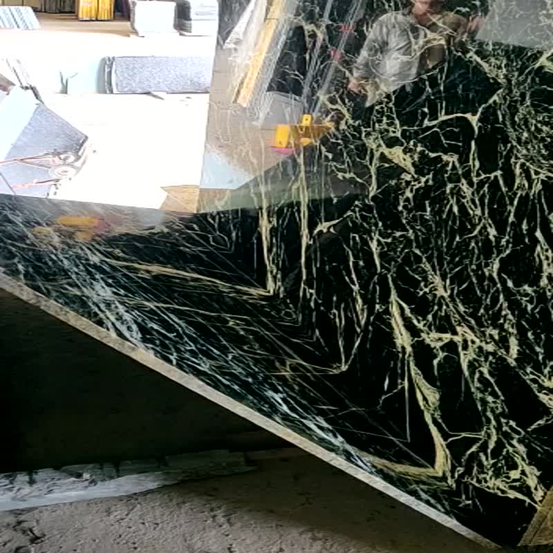 Spider Green Marble Slabs Spider Gold