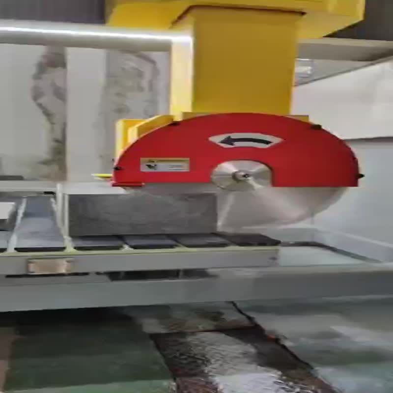 Marble, Granite Stone CNC Bridge Saw Cutting Machine