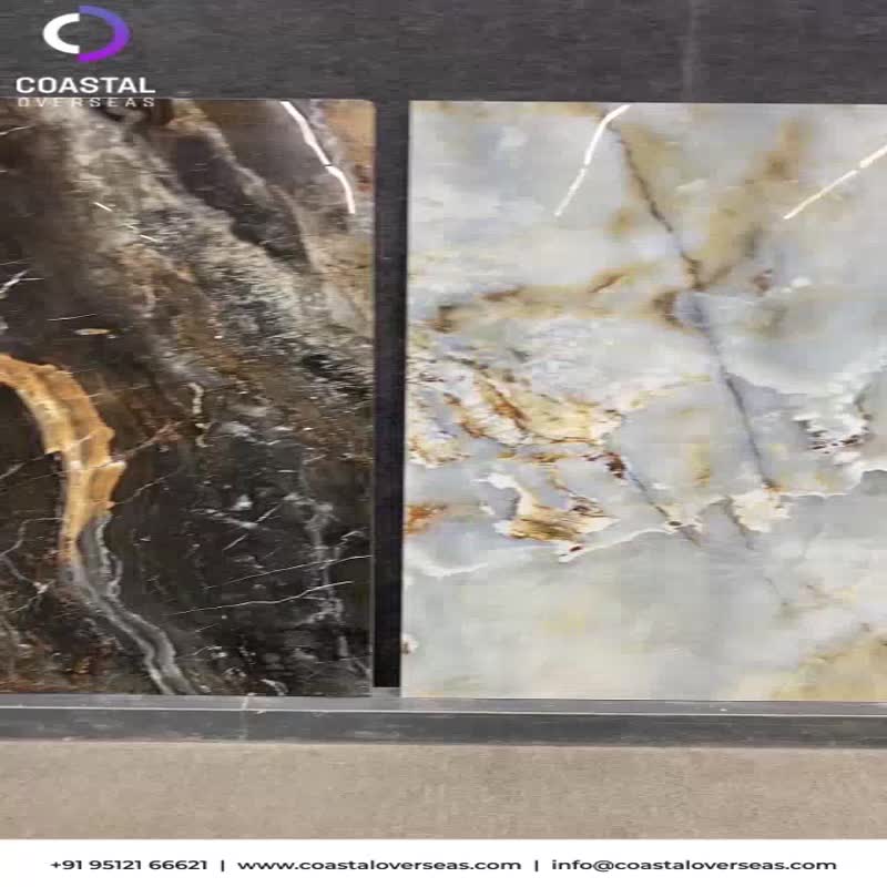 Marble Looks Glazed Porcelain Slabs And Tiles