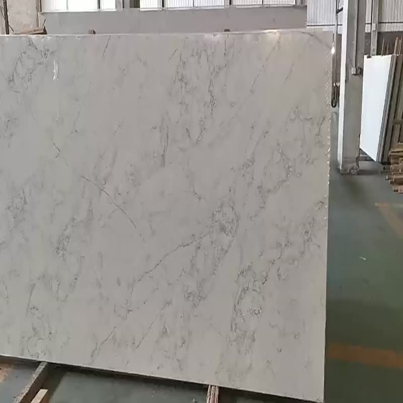 Flower White Veins Quartz Slabs And Artificial Quartz Stone
