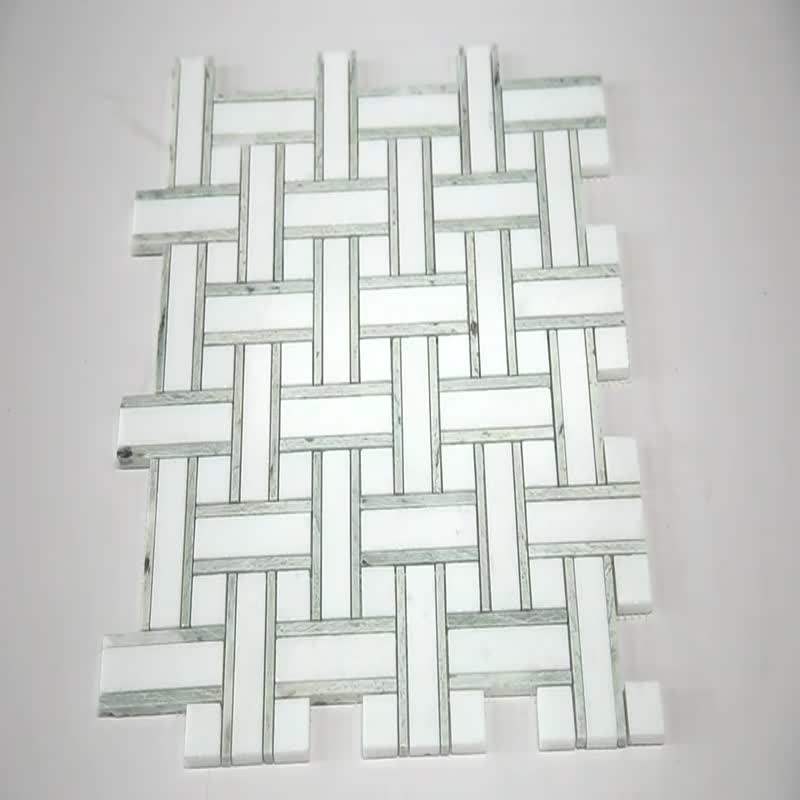 Luxury Glitter Metal Glass Beveled Mosaic Tiles For Wall