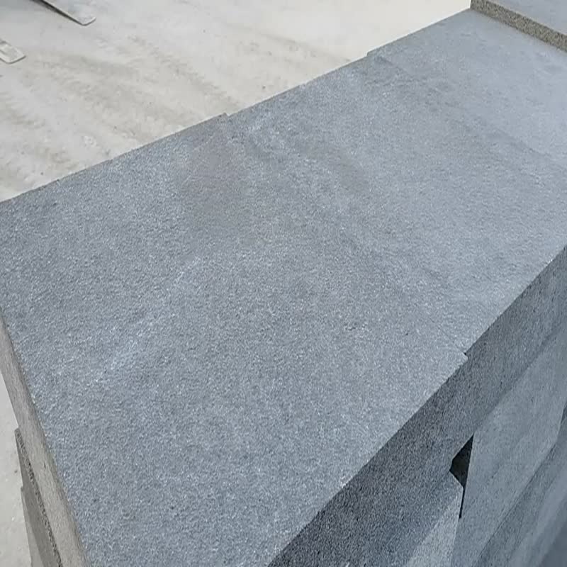 China Dark Grey Granite Factory G654 Granite Paver Stone
