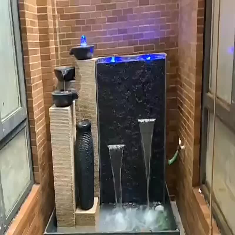 Garden Water Fall Fountain Indoor Home Granite Fountain