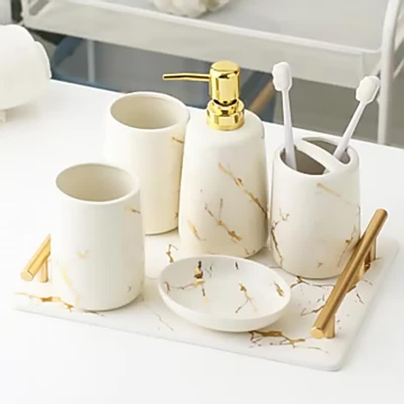 Luxury Useful Marble Home Decor Accessory Marble Bathroom