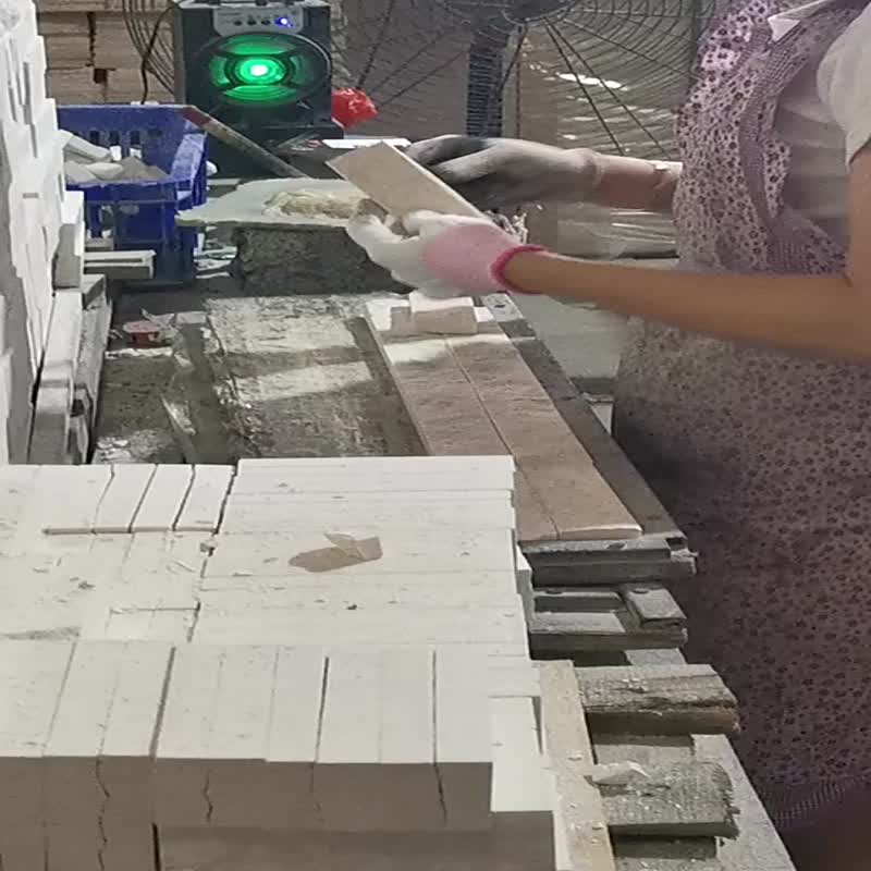 White Natural Stone White Limestone Veneer Stone
