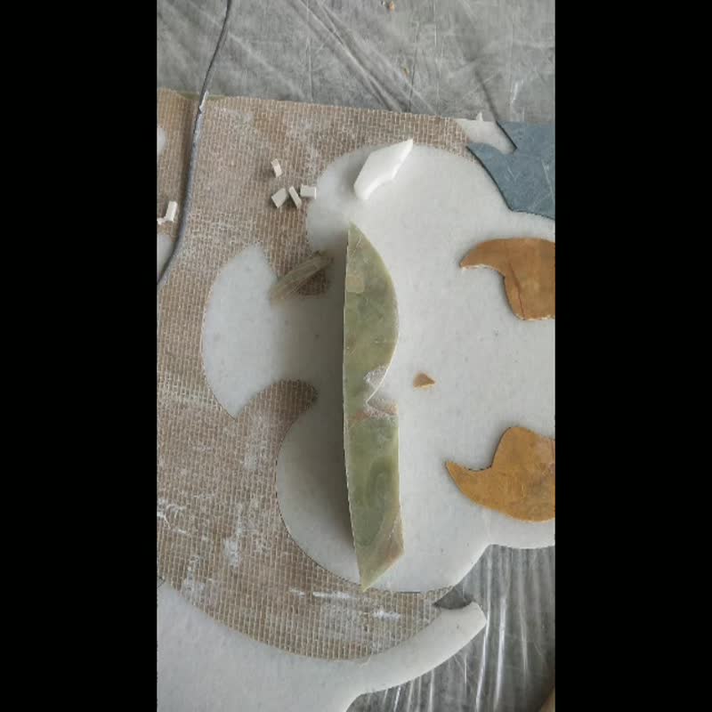 Marble Foyers, Entryways Marble Waterjet Medallion