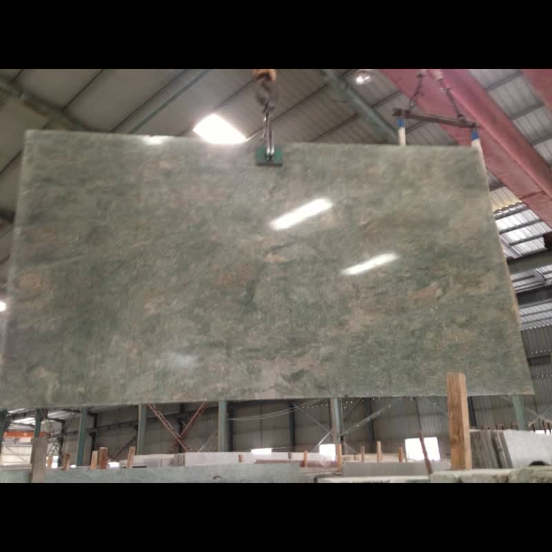 Nature Green Granite Stone Floor Tiles With Wholesale Price