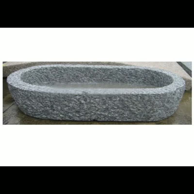 White Decorative Garden Large Square Marble Flowerpot